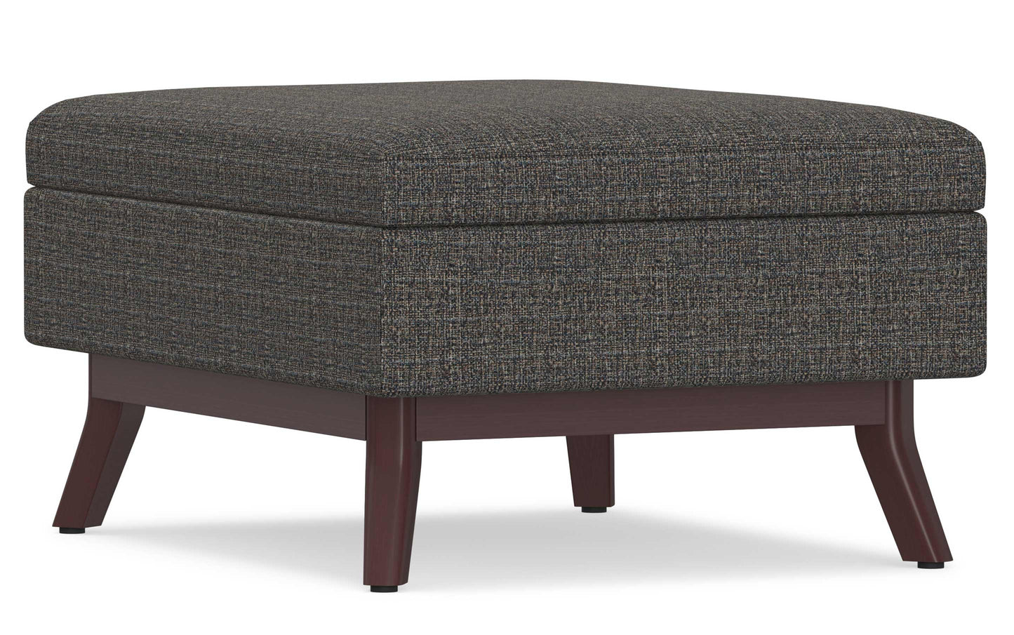 Owen Small Coffee Table Ottoman in Tweed