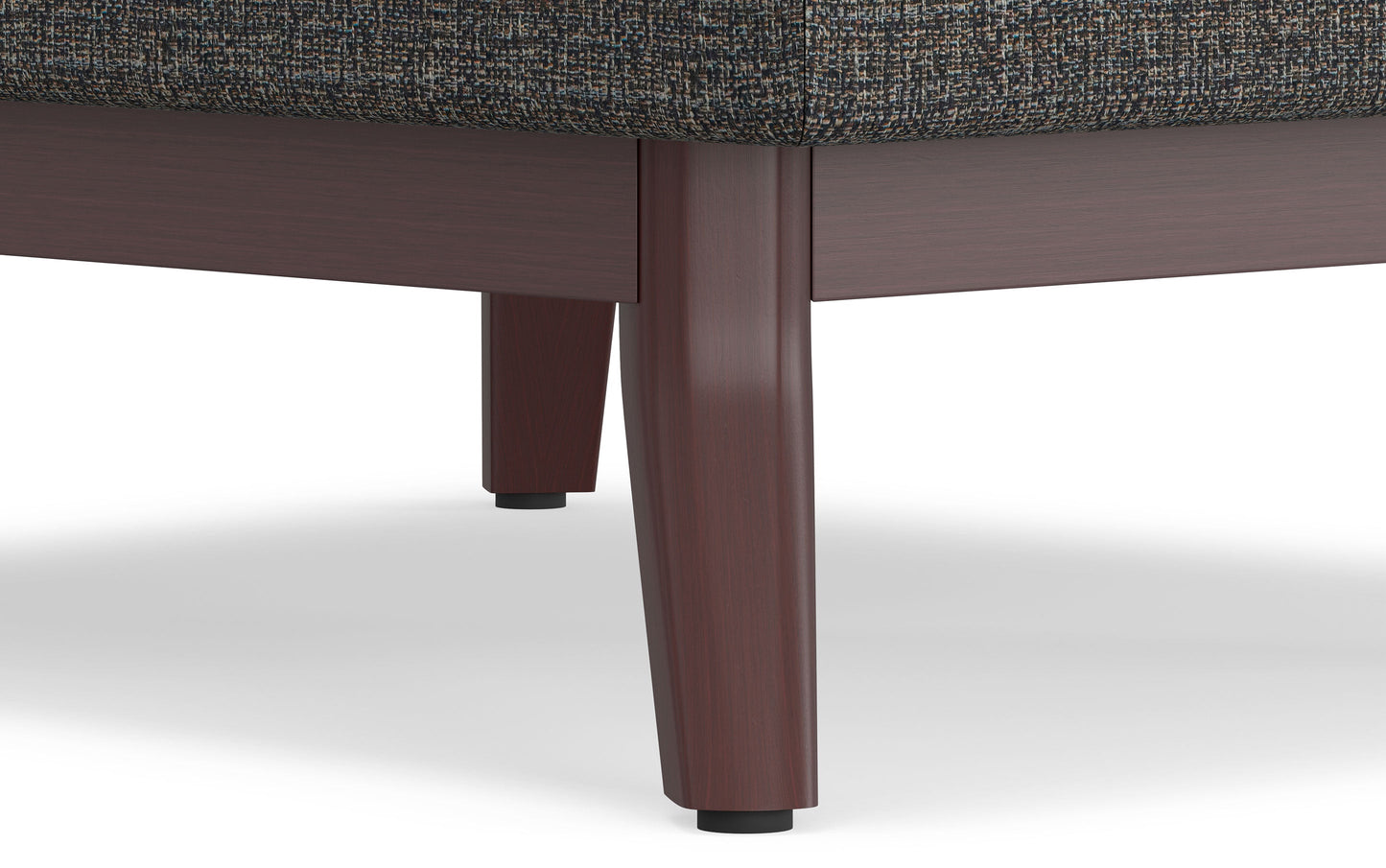Owen Small Coffee Table Ottoman in Tweed