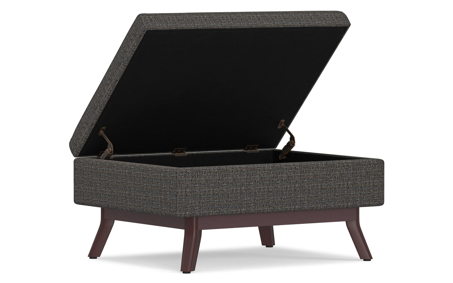 Owen Small Coffee Table Ottoman in Tweed