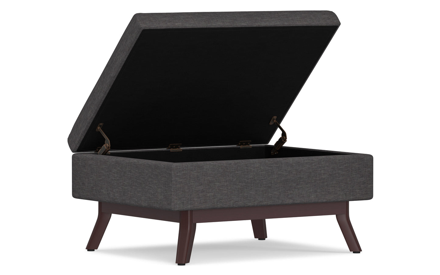 Owen Small Coffee Table Ottoman in Linen