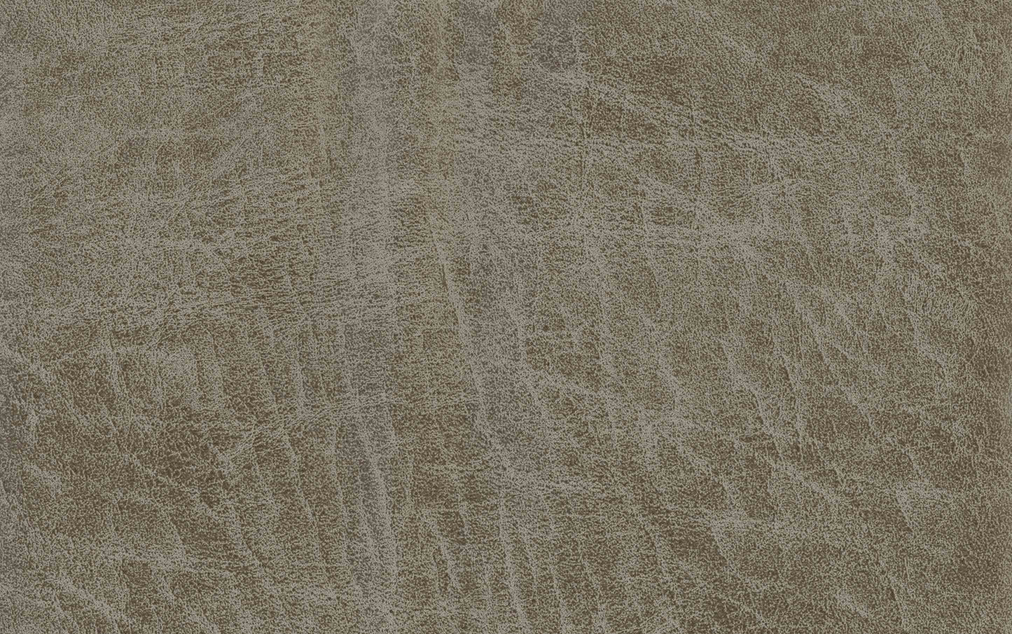 Distressed Grey Taupe Distressed Vegan Leather | Owen Small Rectangular Storage Ottoman