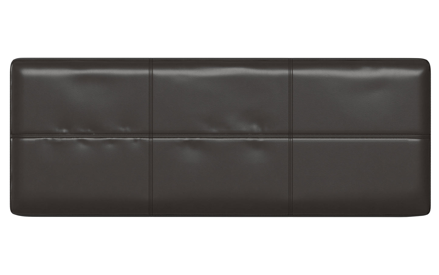 Tanners Brown | Afton Storage Ottoman Bench