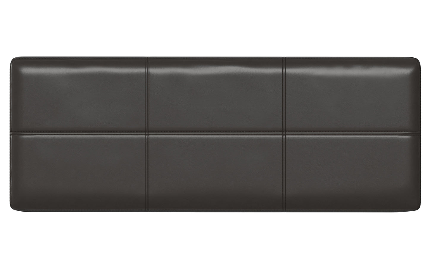 Tanners Brown | Afton Storage Ottoman Bench