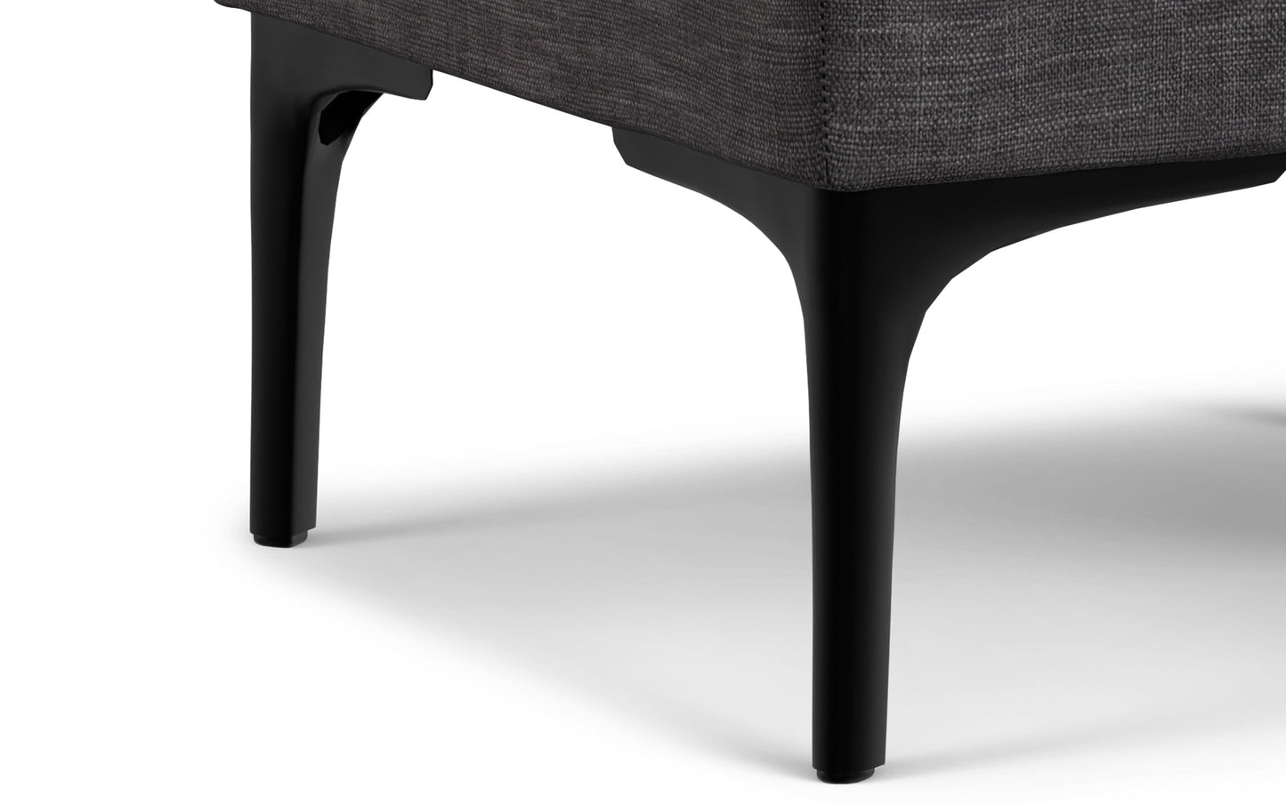 Natasha Storage Ottoman with Tray in Linen