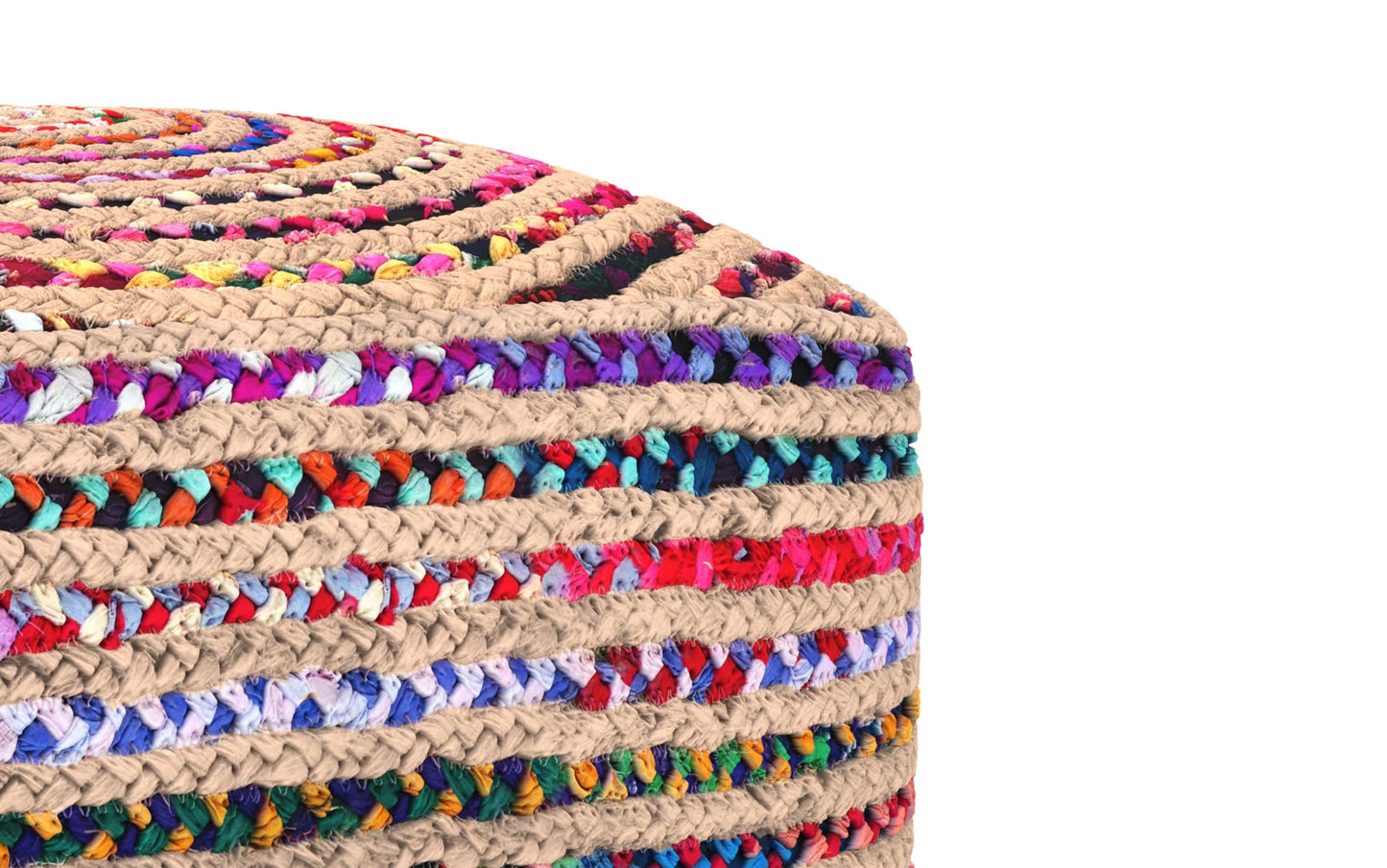 Margo 20 inch Square Pouf