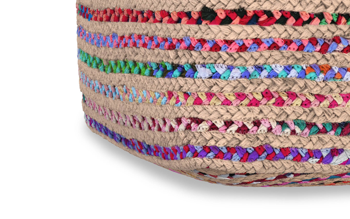 Margo 20 inch Square Pouf