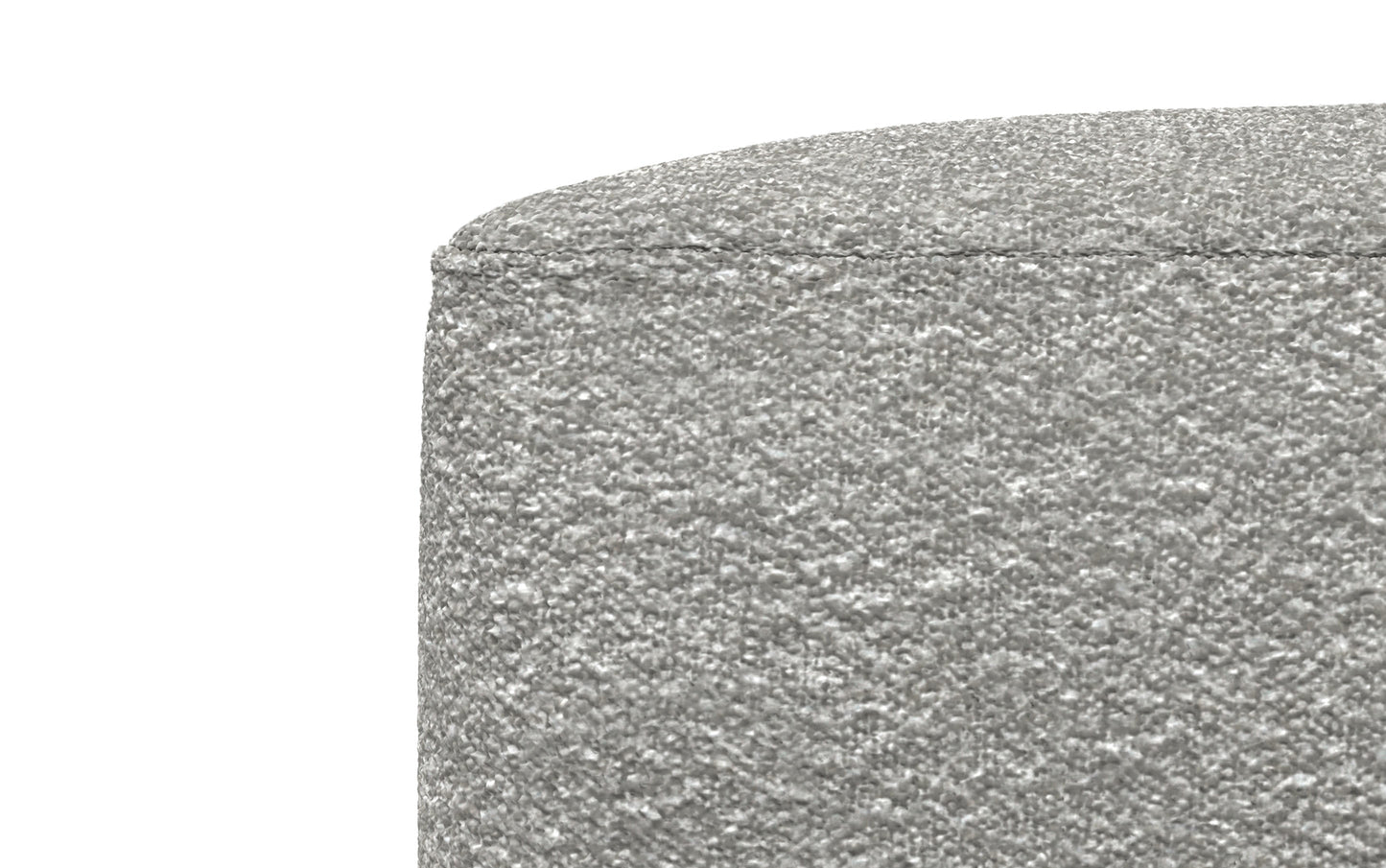 Light Grey | Chantal Square Pouf