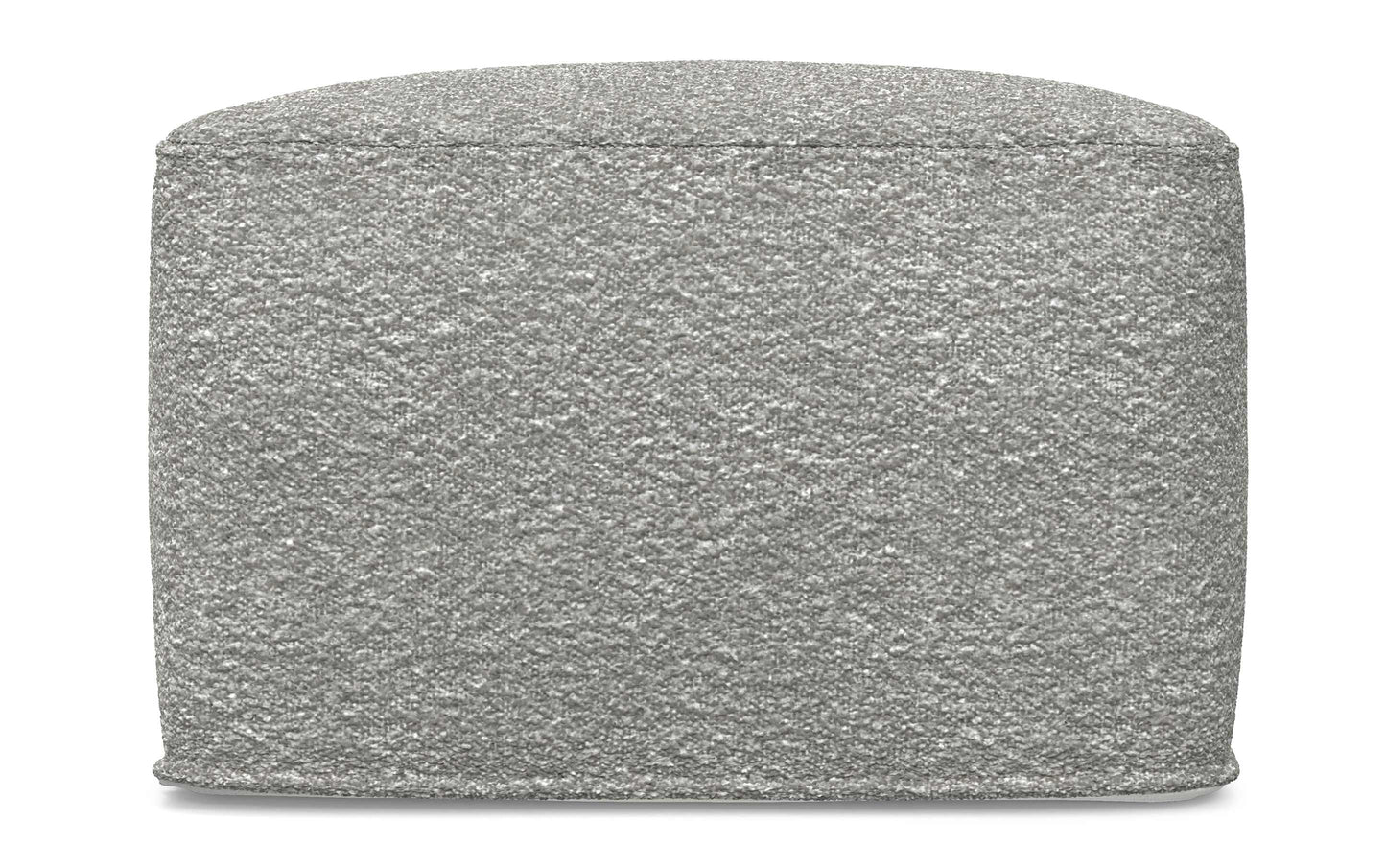 Light Grey | Chantal Square Pouf