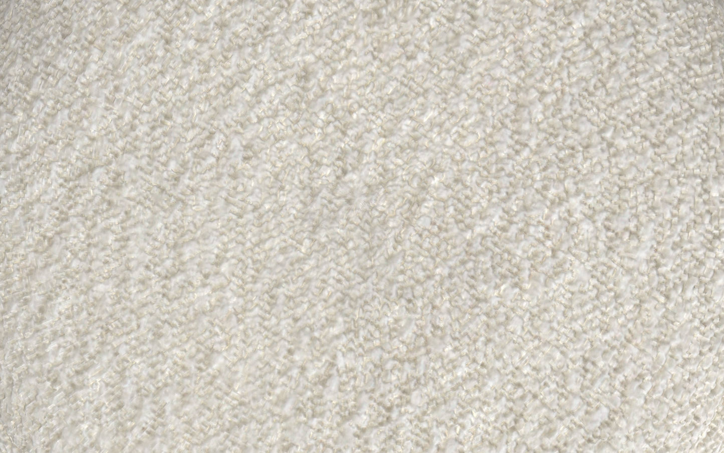 White | Chantal Round Pouf