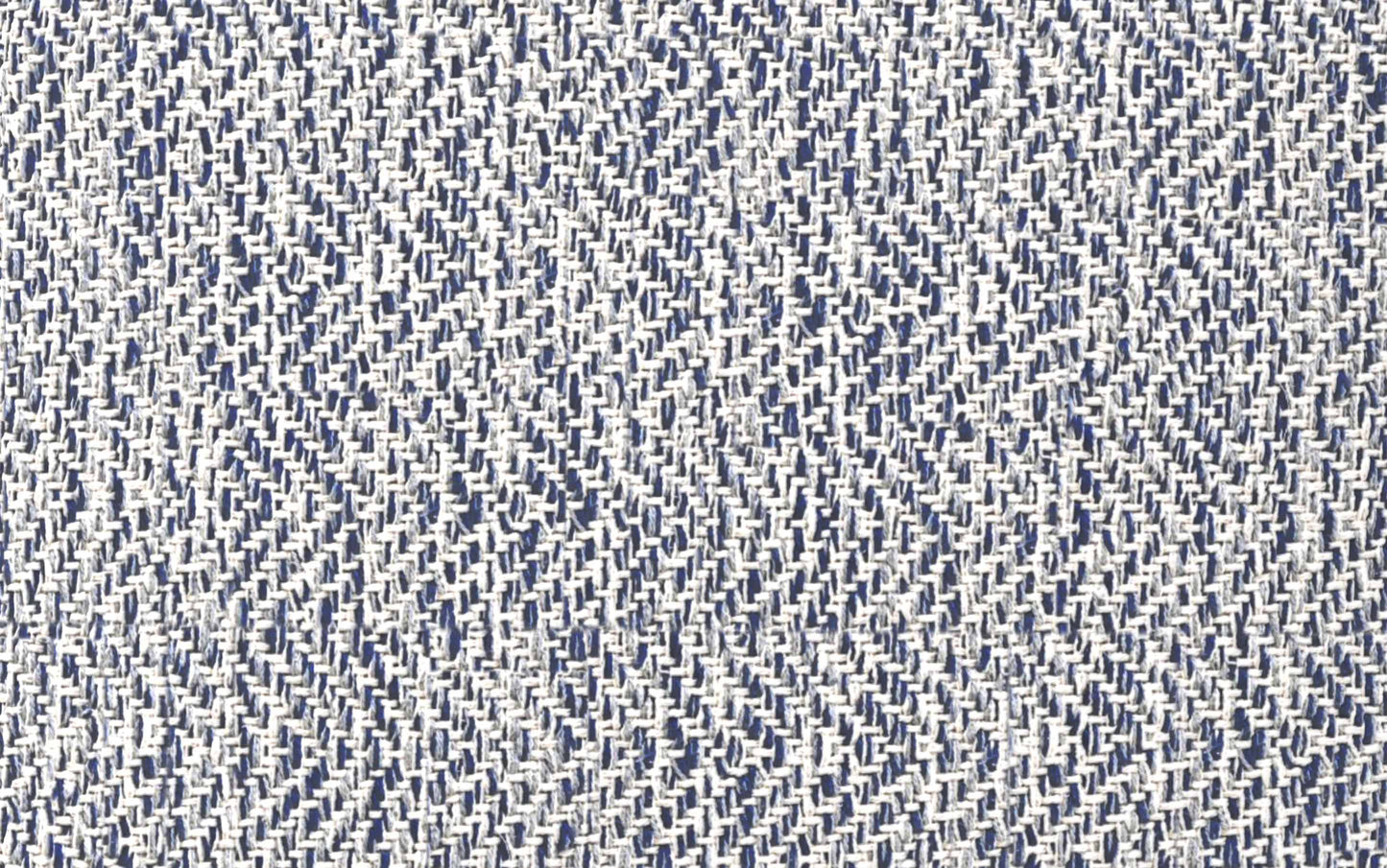 Denim Melange | Nate 18 inch Square Pouf