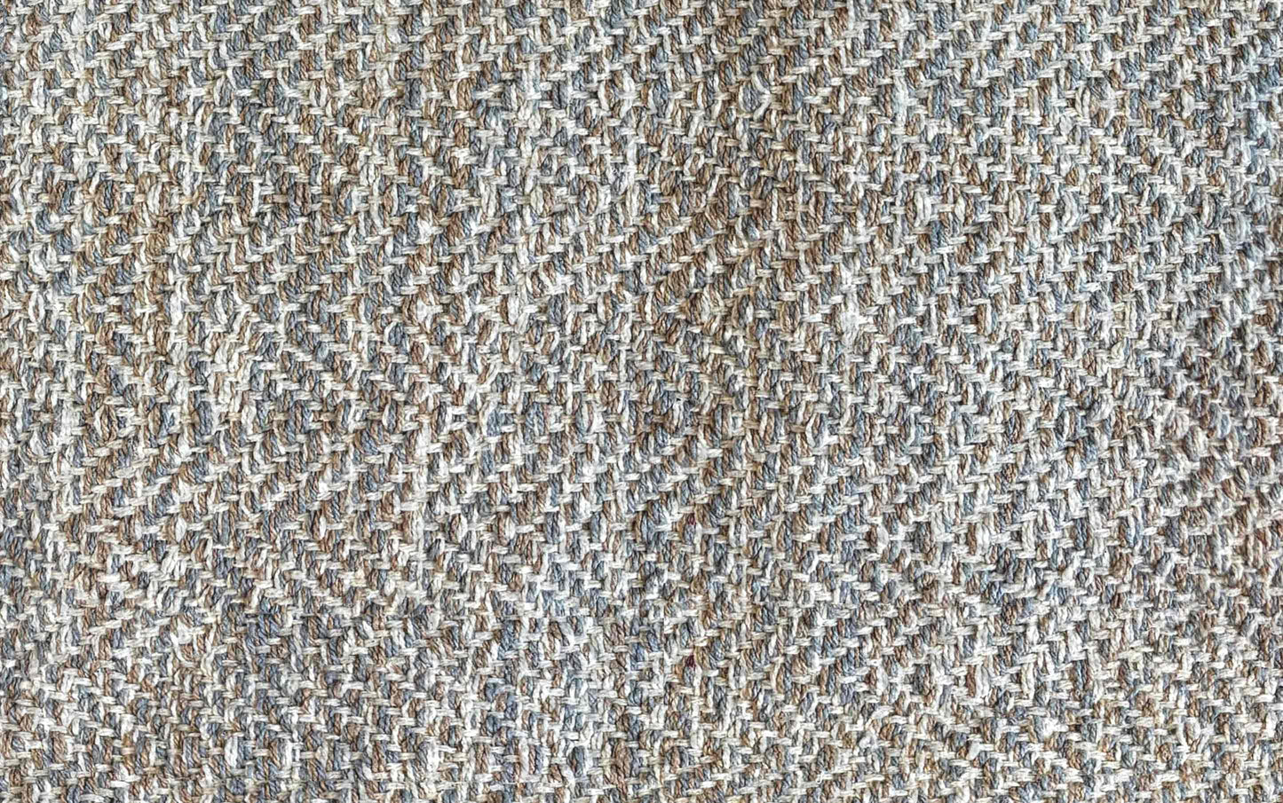 Grey Melange | Nate 18 inch Square Pouf