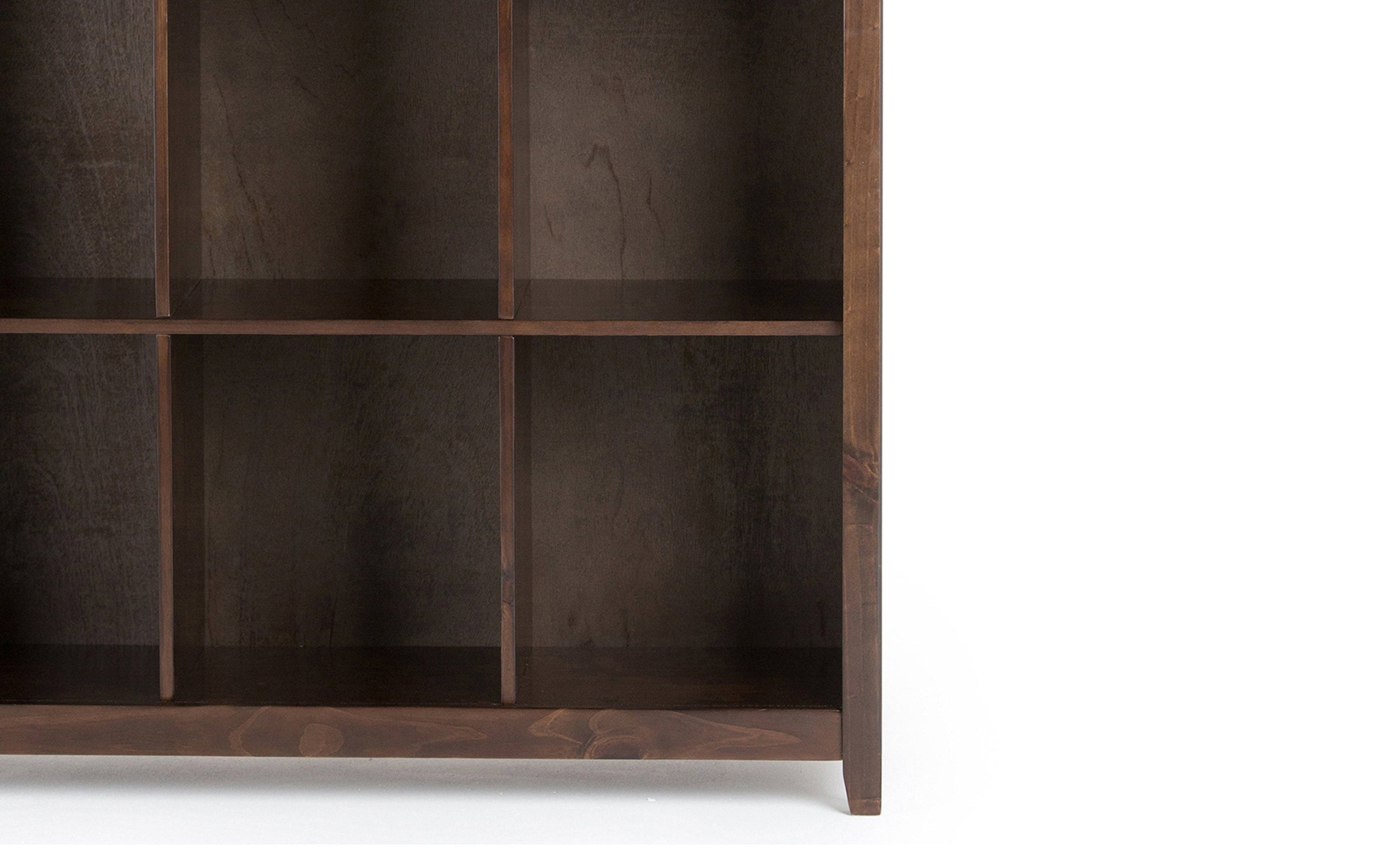 Brunette Brown | Acadian Nine Cube Bookcase & Storage Unit