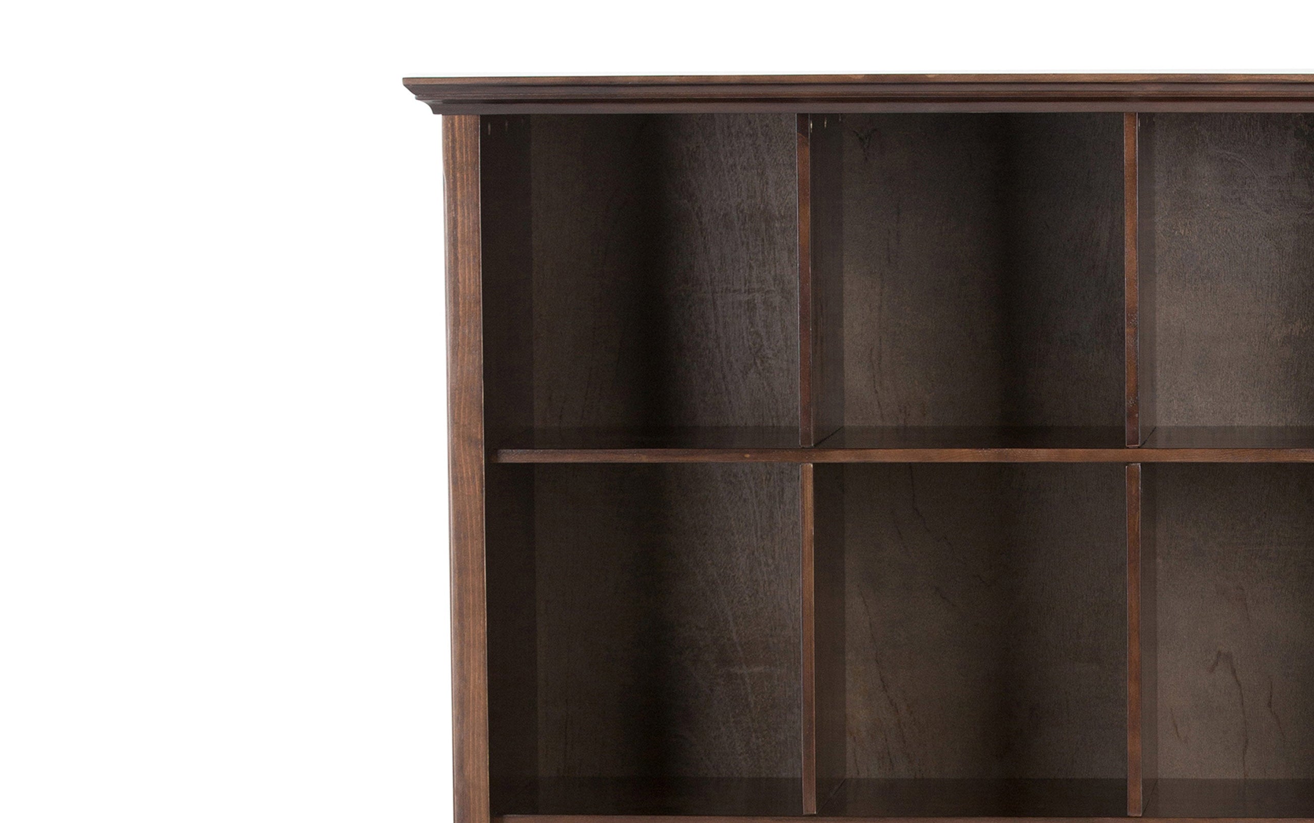 Brunette Brown | Acadian Nine Cube Bookcase & Storage Unit