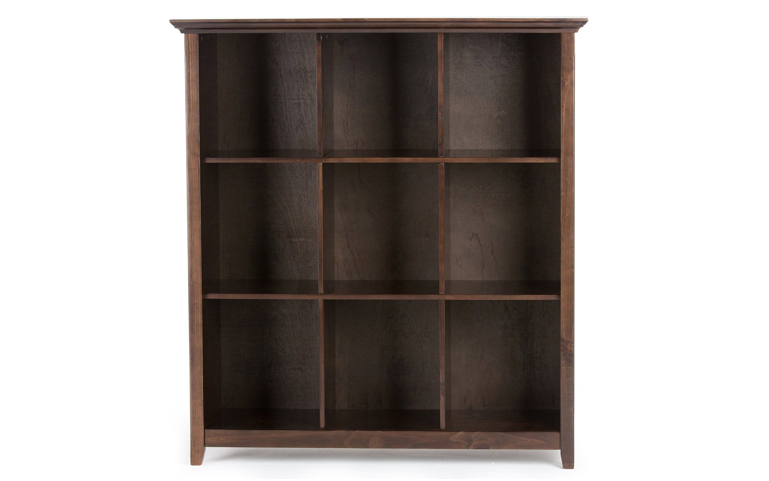 Brunette Brown | Acadian Nine Cube Bookcase & Storage Unit