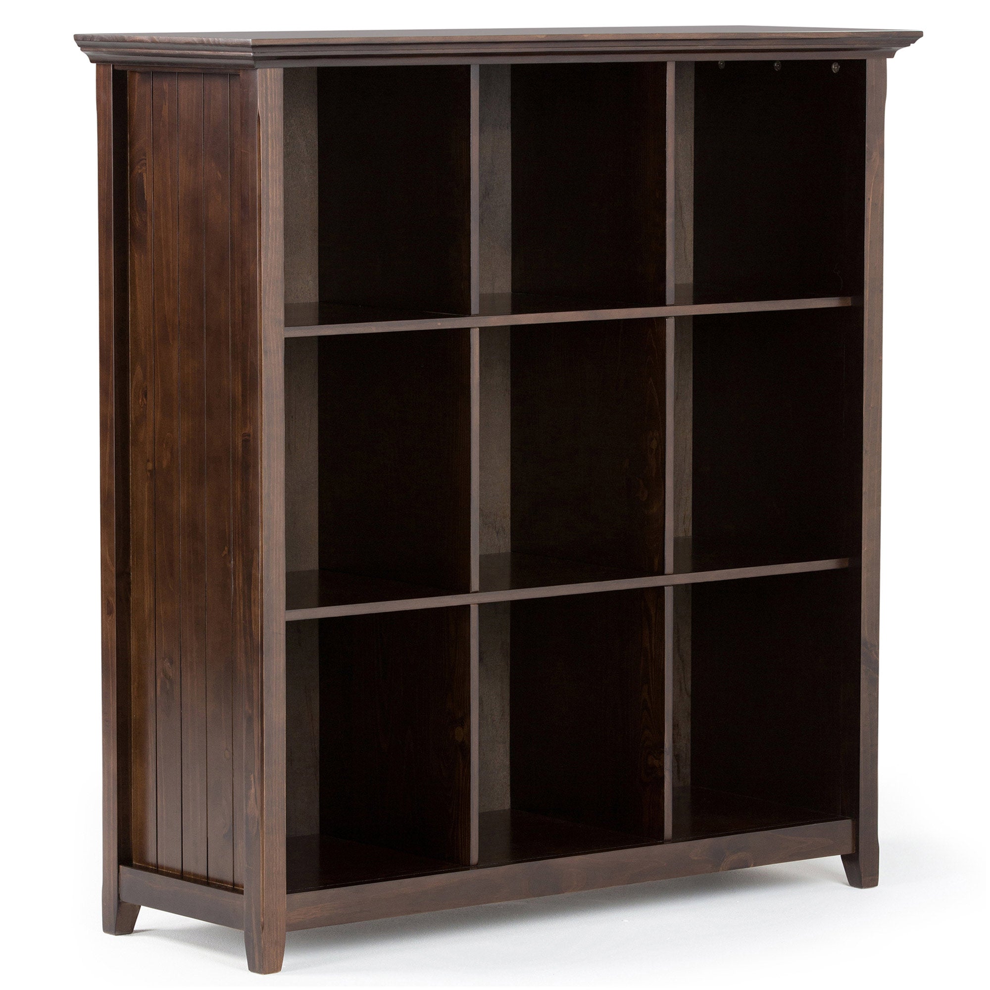 Brunette Brown | Acadian Nine Cube Bookcase & Storage Unit
