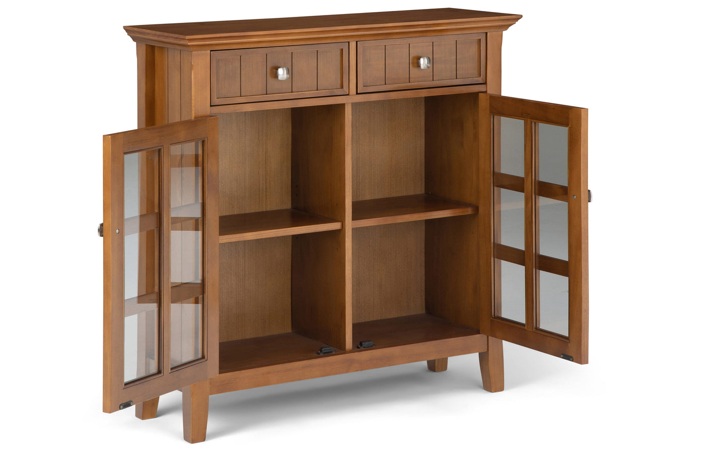 Light Golden Brown | Acadian Entryway Storage Cabinet