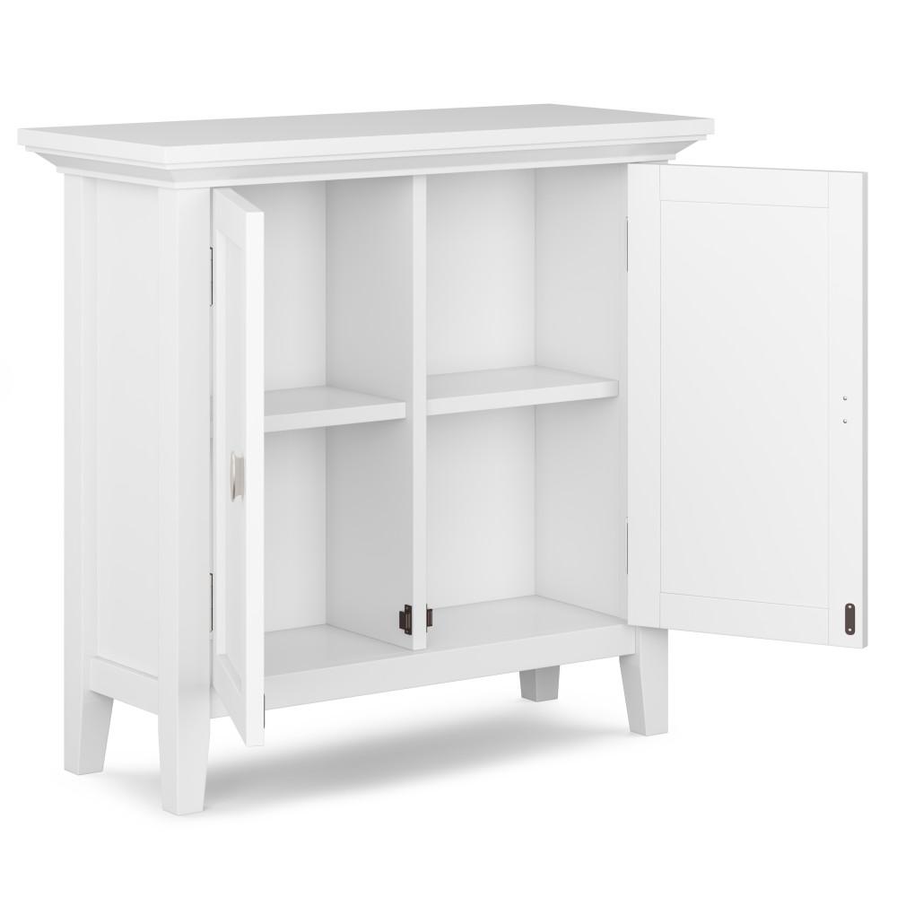 White | Redmond 32 inch Low Storage Cabinet