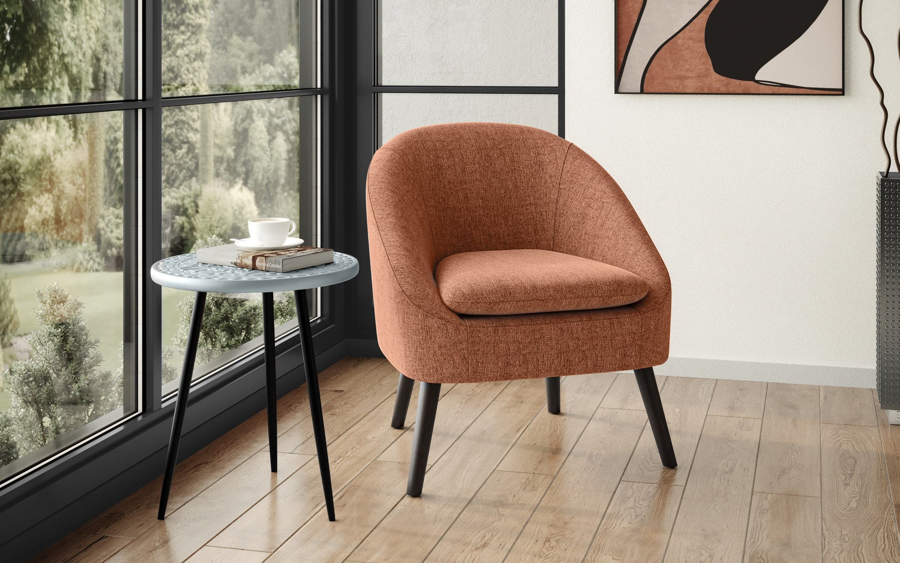 Rust | Redding Accent Chair