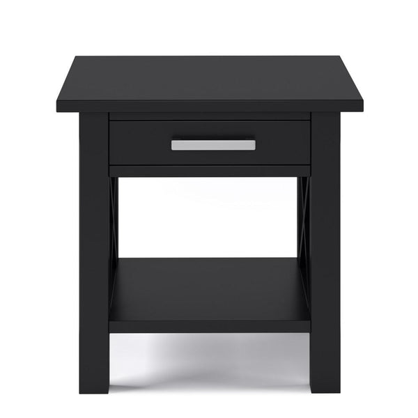 Black | Kitchener 20.5 inch End Side Table