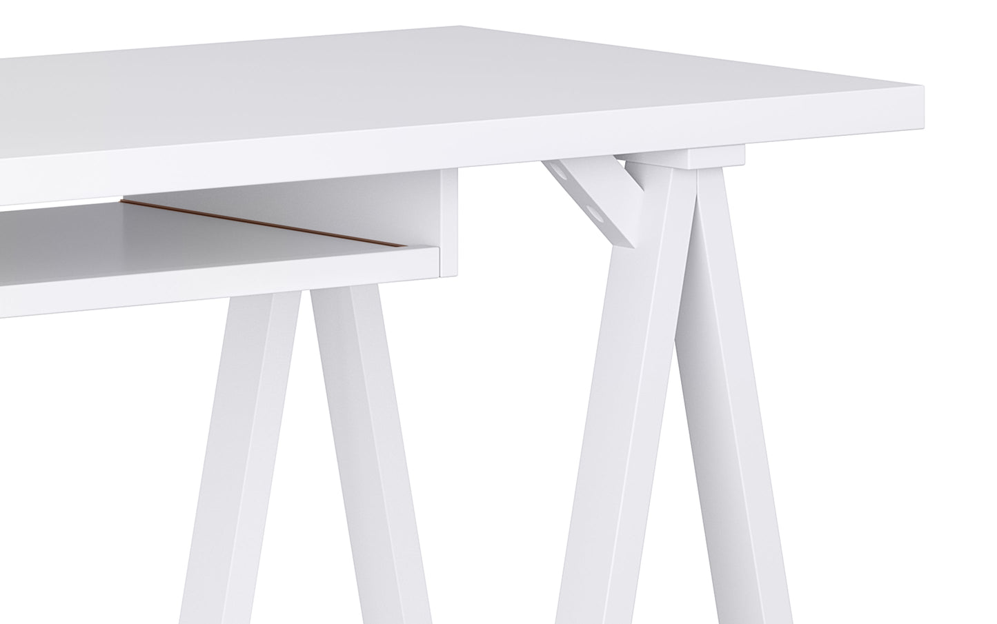 Sawhorse Wide Desk