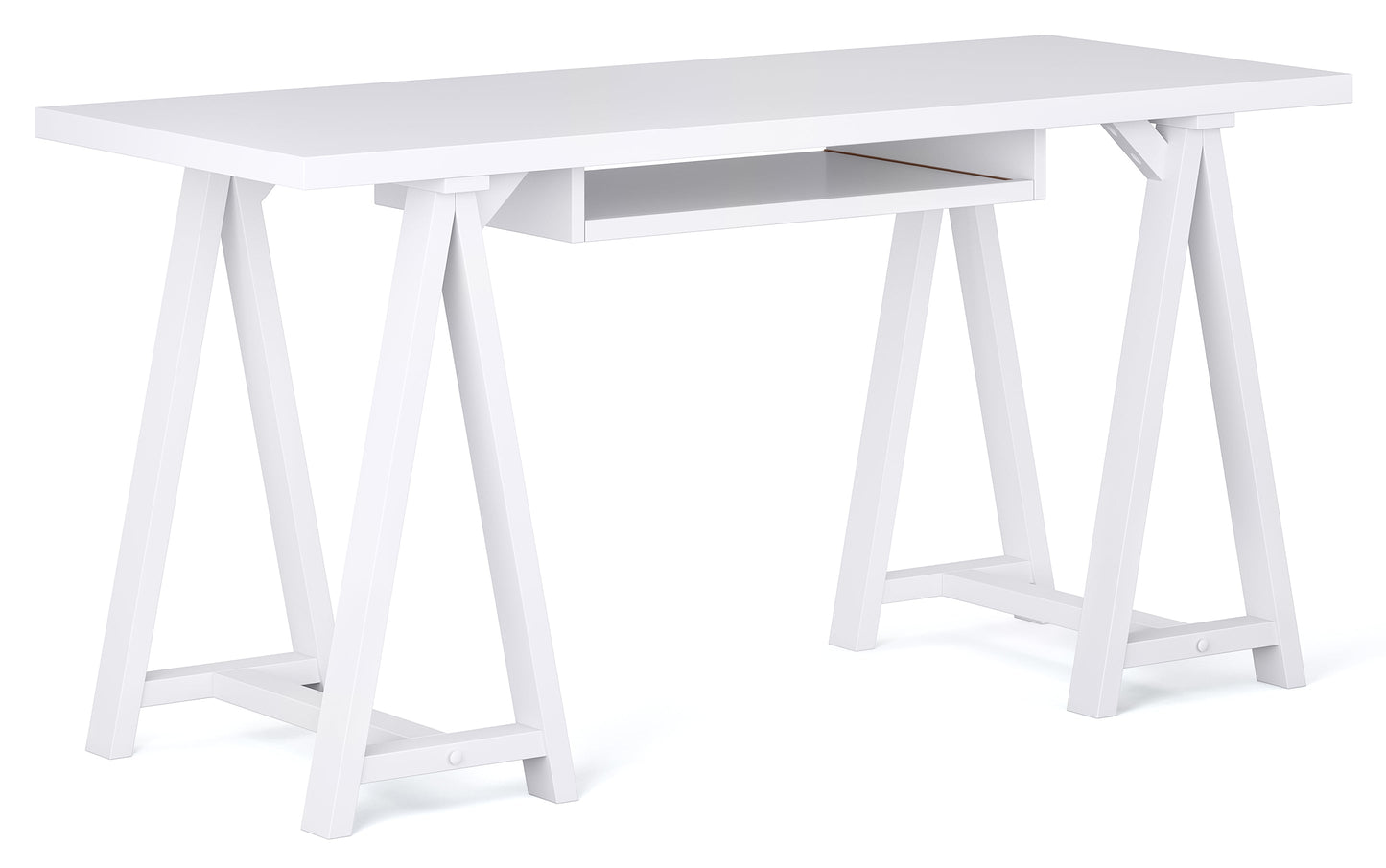 Sawhorse Wide Desk
