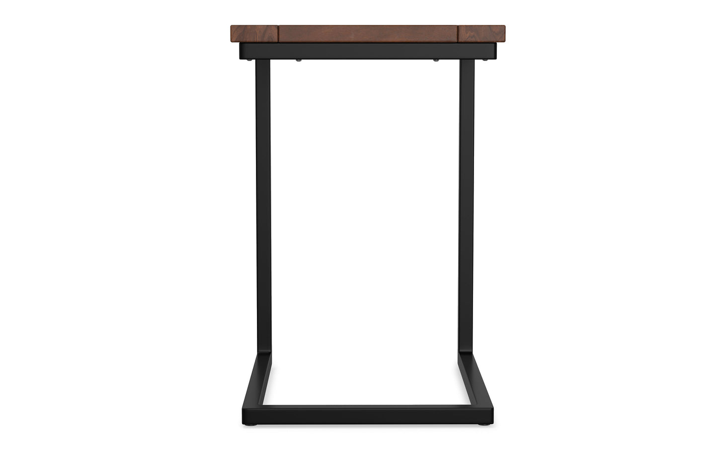 Walnut Brown | Skyler Wide C Side Table in Mango