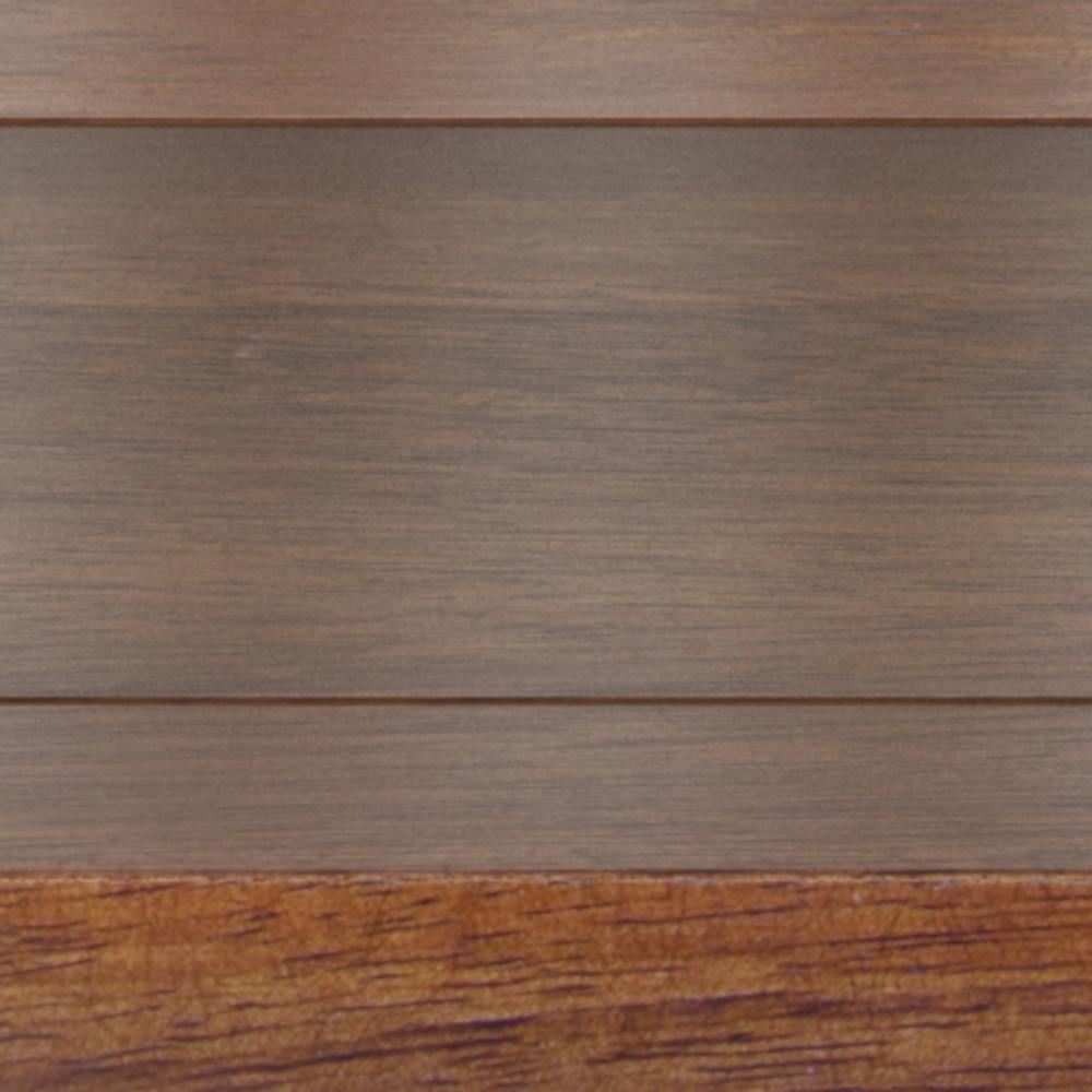 Dark Cognac Brown | Skyler Wide C Side Table in Mango