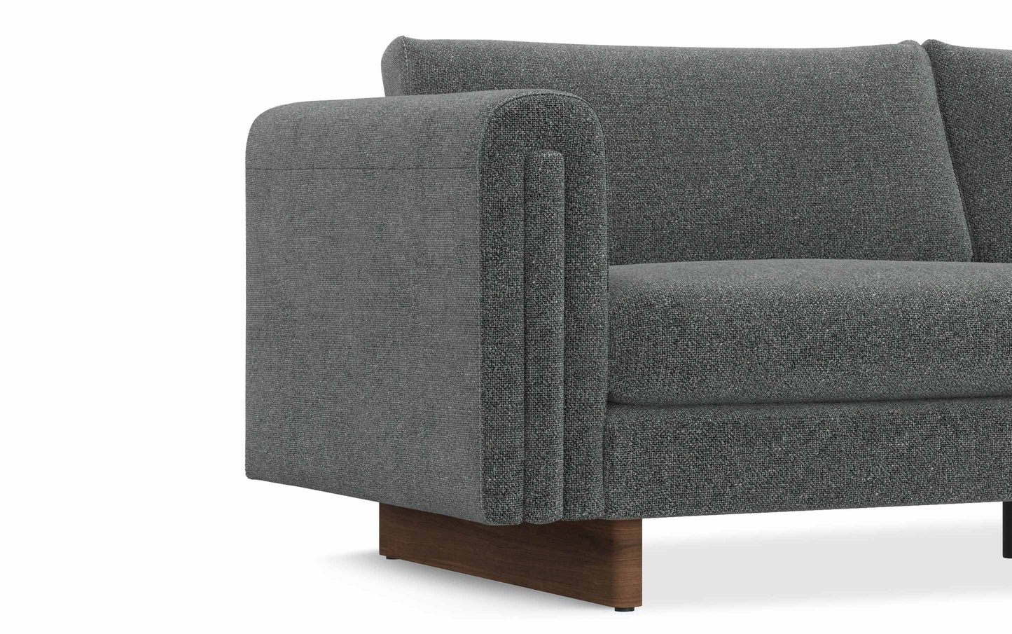 Dark Grey Performance Fabric | Jones 84 inch Sofa in Performance Fabric