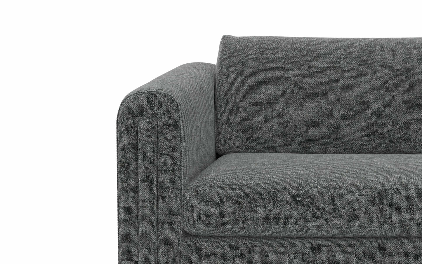 Dark Grey Performance Fabric | Jones 84 inch Sofa in Performance Fabric