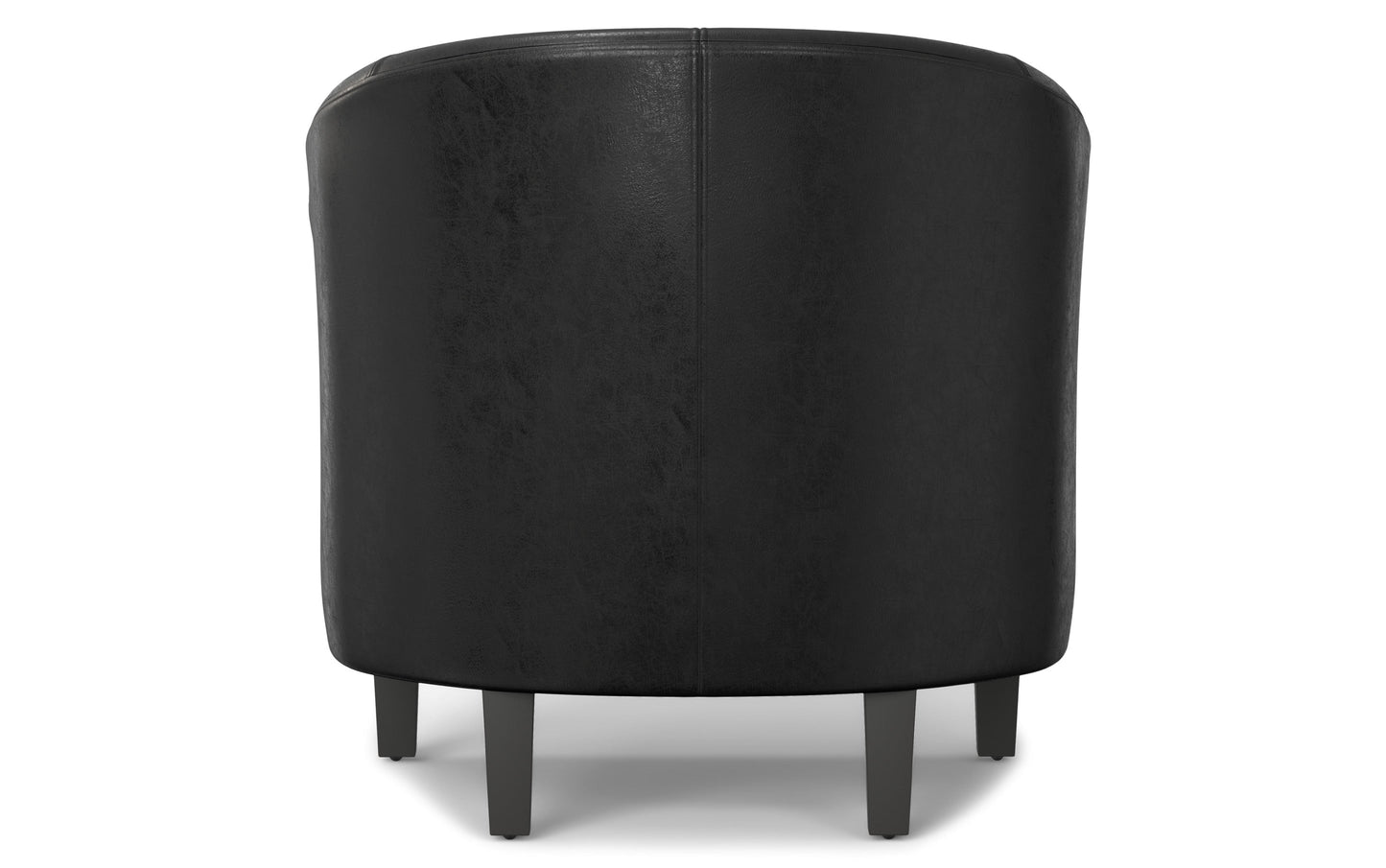 Austin Accent Chair in Distressed Vegan Leather