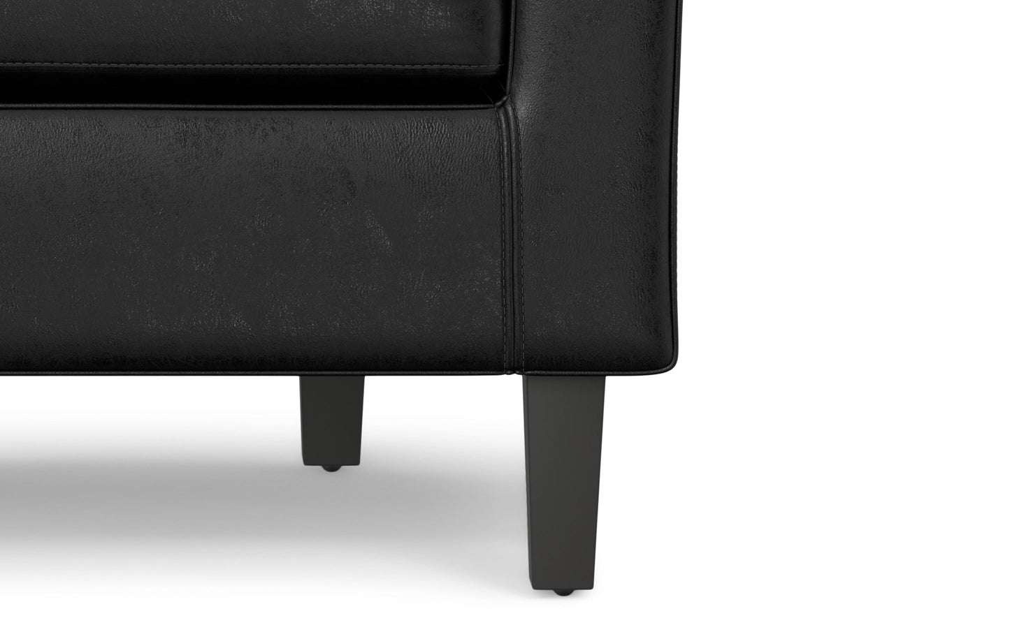 Austin Accent Chair in Distressed Vegan Leather