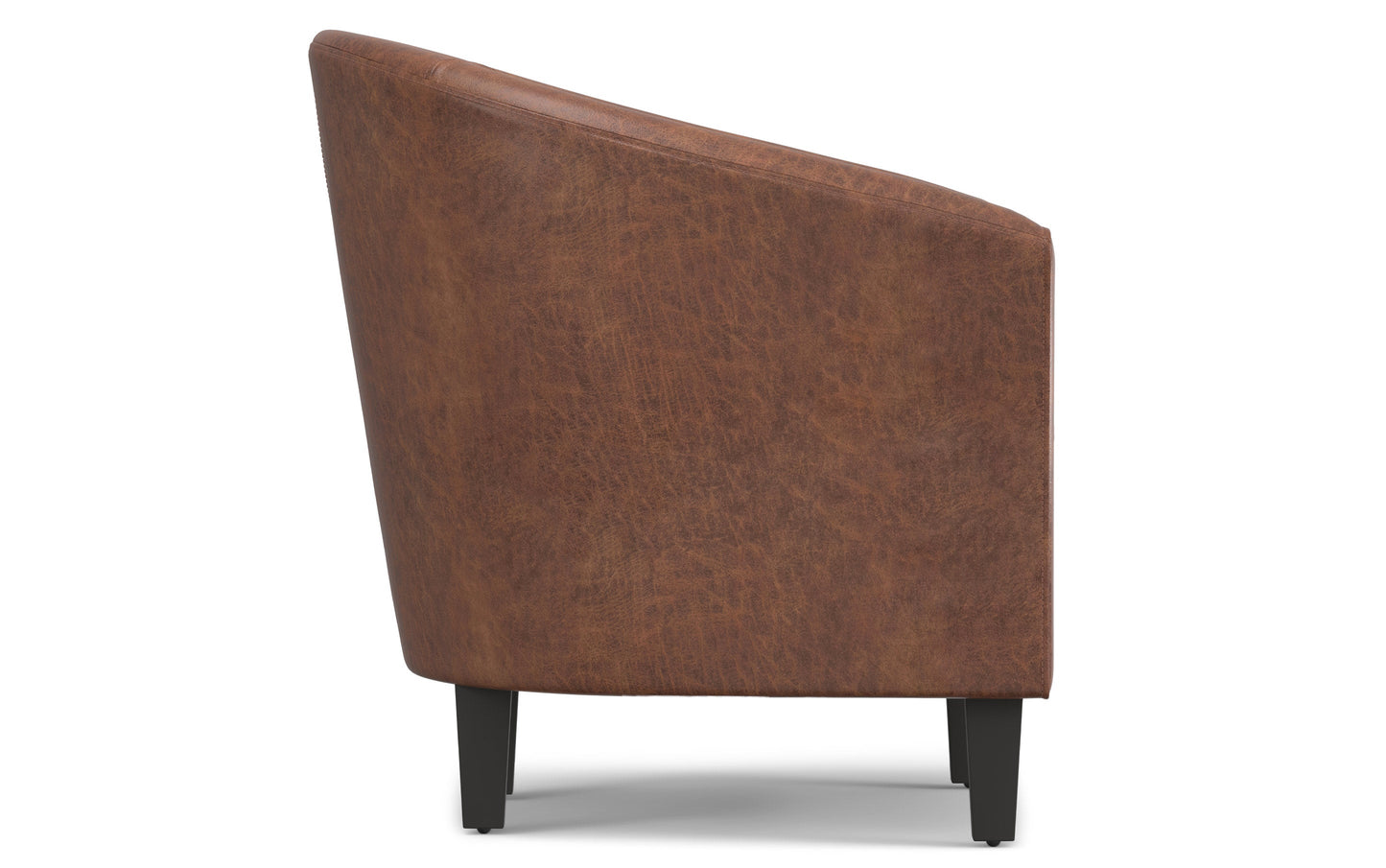 Austin Accent Chair in Distressed Vegan Leather