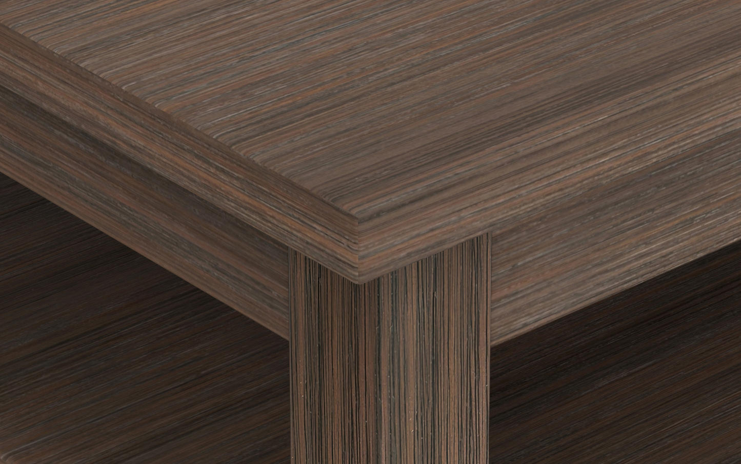 Farmhouse Brown | Warm Shaker 48 inch Coffee Table