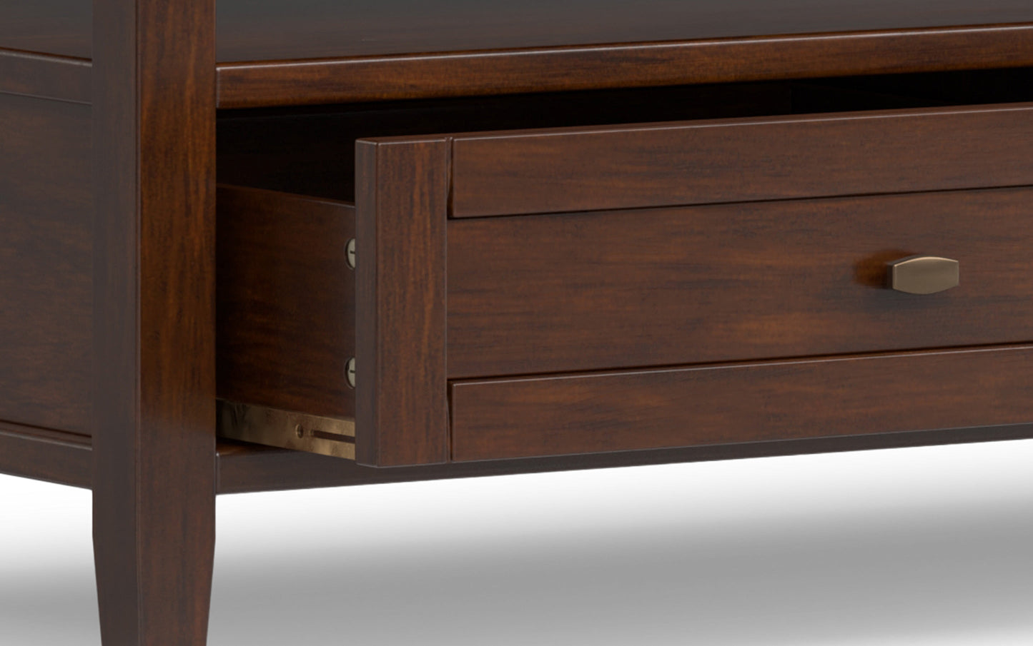 Russet Brown | Warm Shaker 48 inch Coffee Table