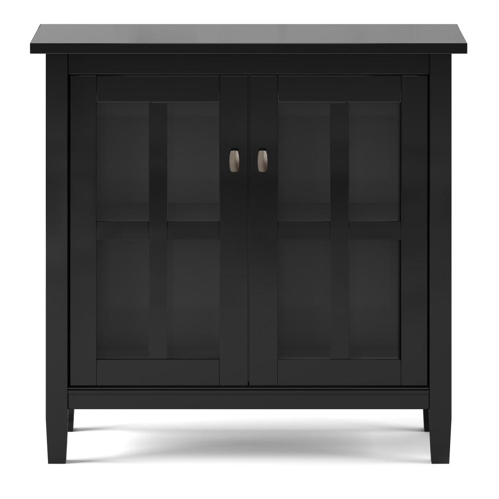 Black | Warm Shaker 32 inch Low Storage Cabinet