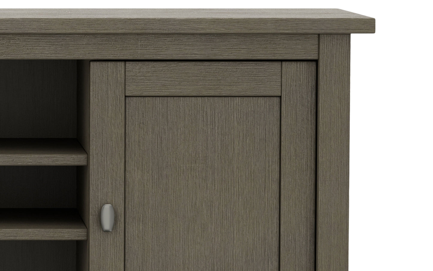 Farmhouse Grey | Warm Shaker 47 inch TV Stand