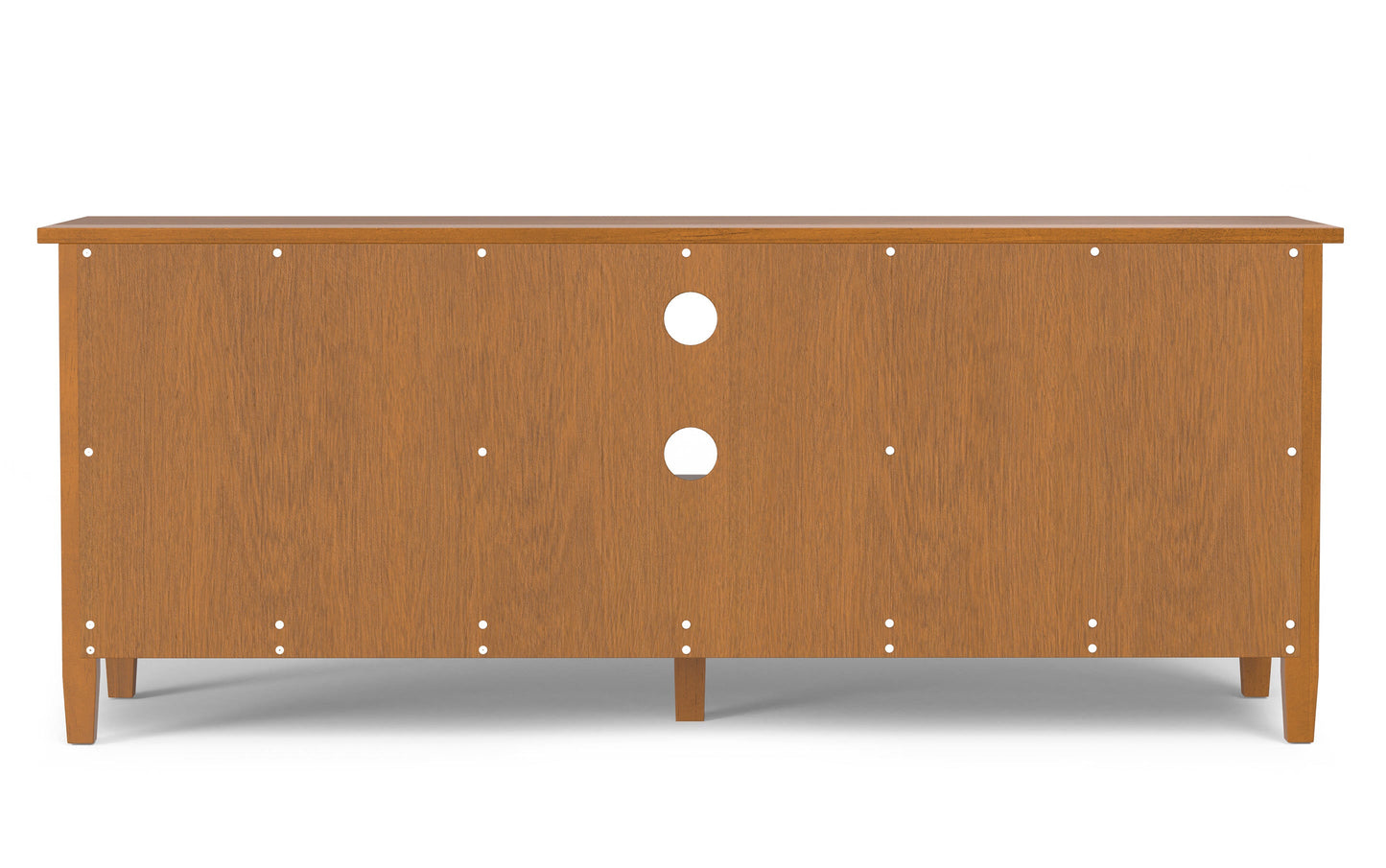Light Golden Brown | Warm Shaker 60 inch TV Media Stand