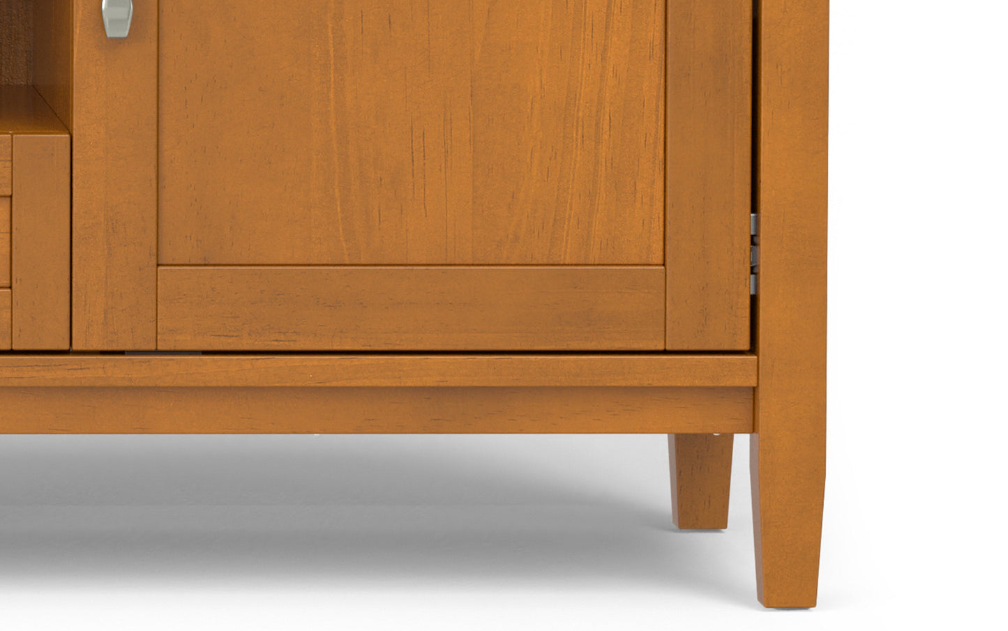 Light Golden Brown | Warm Shaker 60 inch TV Media Stand
