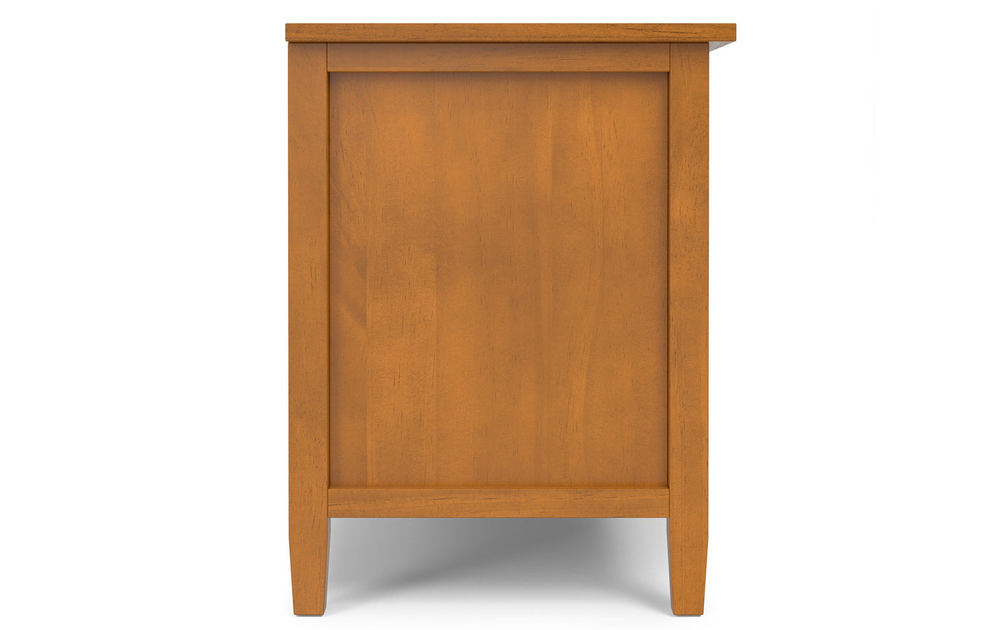 Light Golden Brown | Warm Shaker 60 inch TV Media Stand