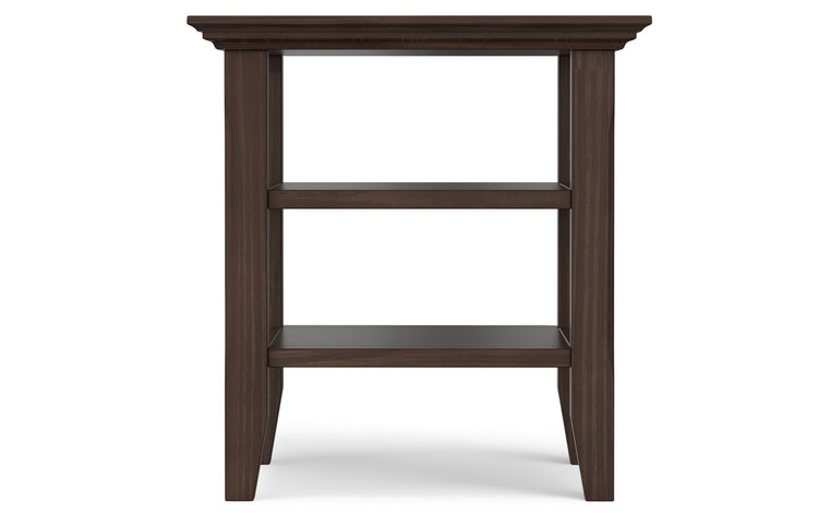 Warm Walnut Brown | Acadian End Side Table
