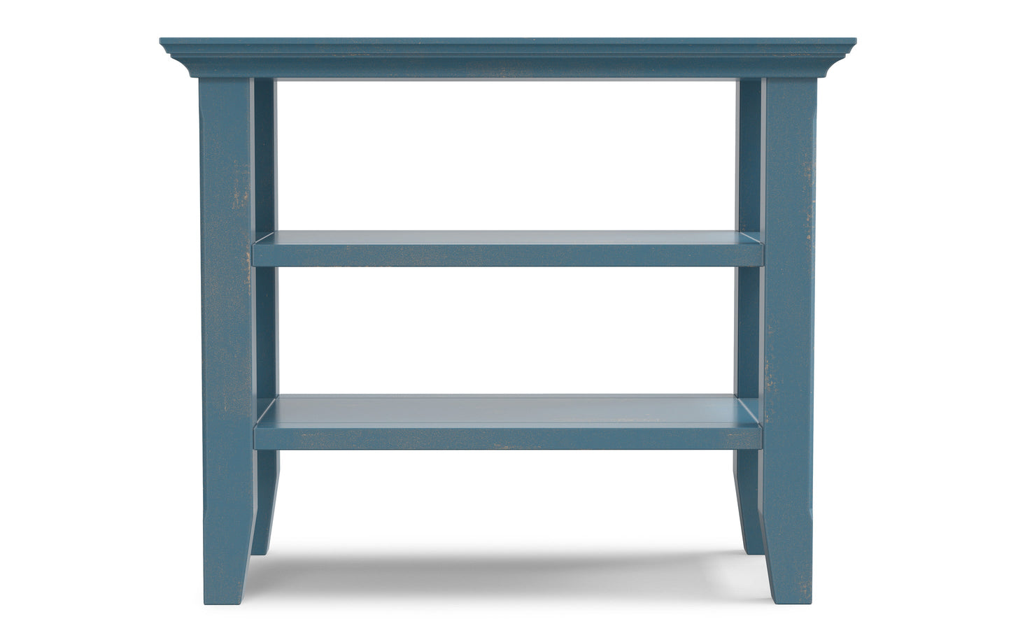Distressed Coastal Blue | Acadian Narrow Side Table