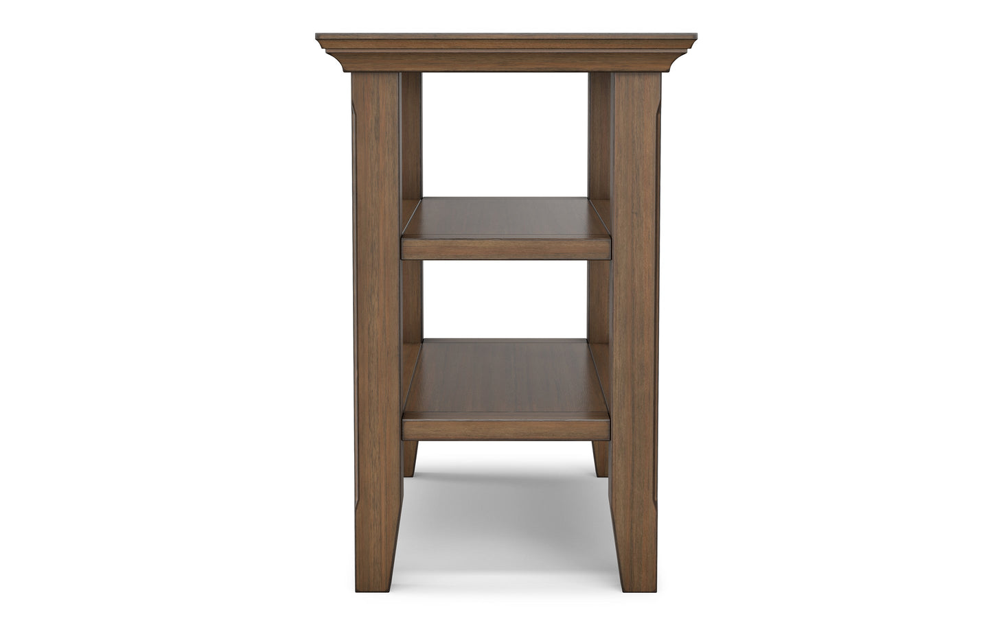 Rustic Natural Aged Brown | Acadian Narrow Side Table