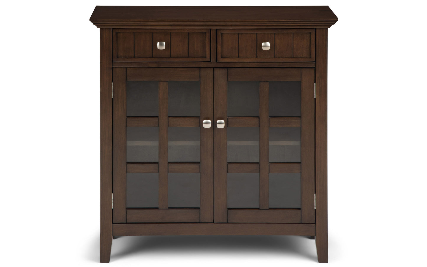 Natural Aged Brown | Acadian Entryway Storage Cabinet