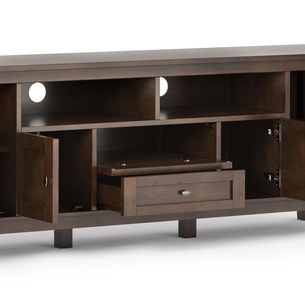 Russet Brown | Warm Shaker 72 inch TV Stand