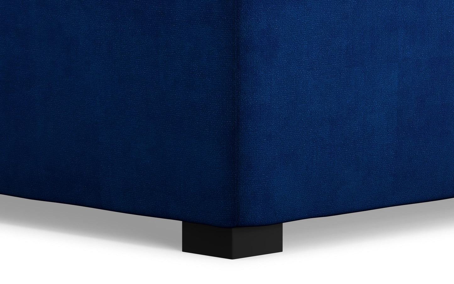 Avalon Table Ottoman in Velvet Fabric