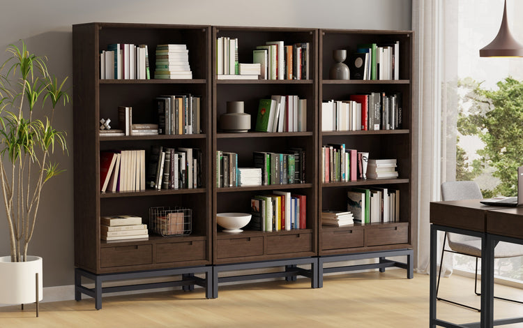 Banting 30 inch Bookcase 3-piece Set