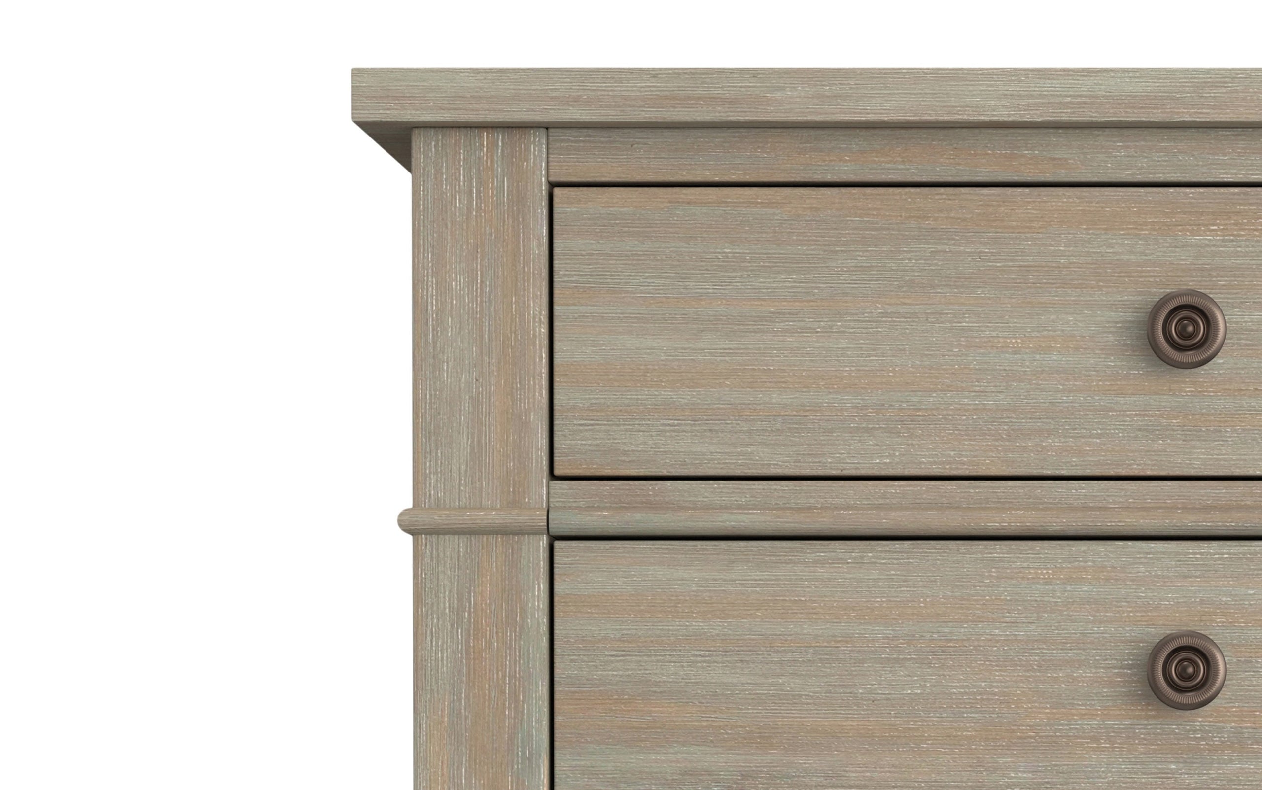 Distressed Grey | Carlton 24 inch Bedside Table (Set of 2)