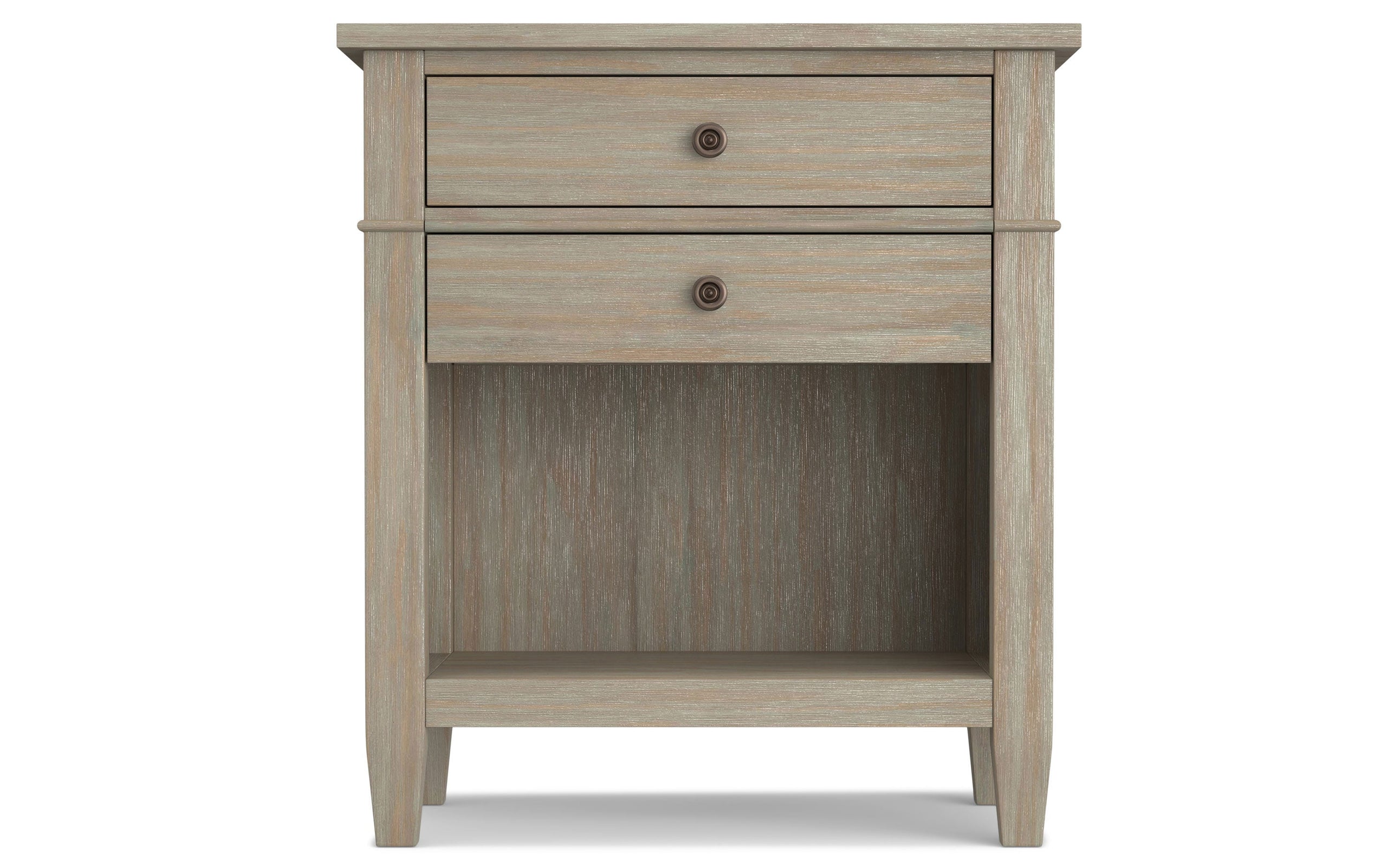 Distressed Grey | Carlton 24 inch Bedside Table (Set of 2)