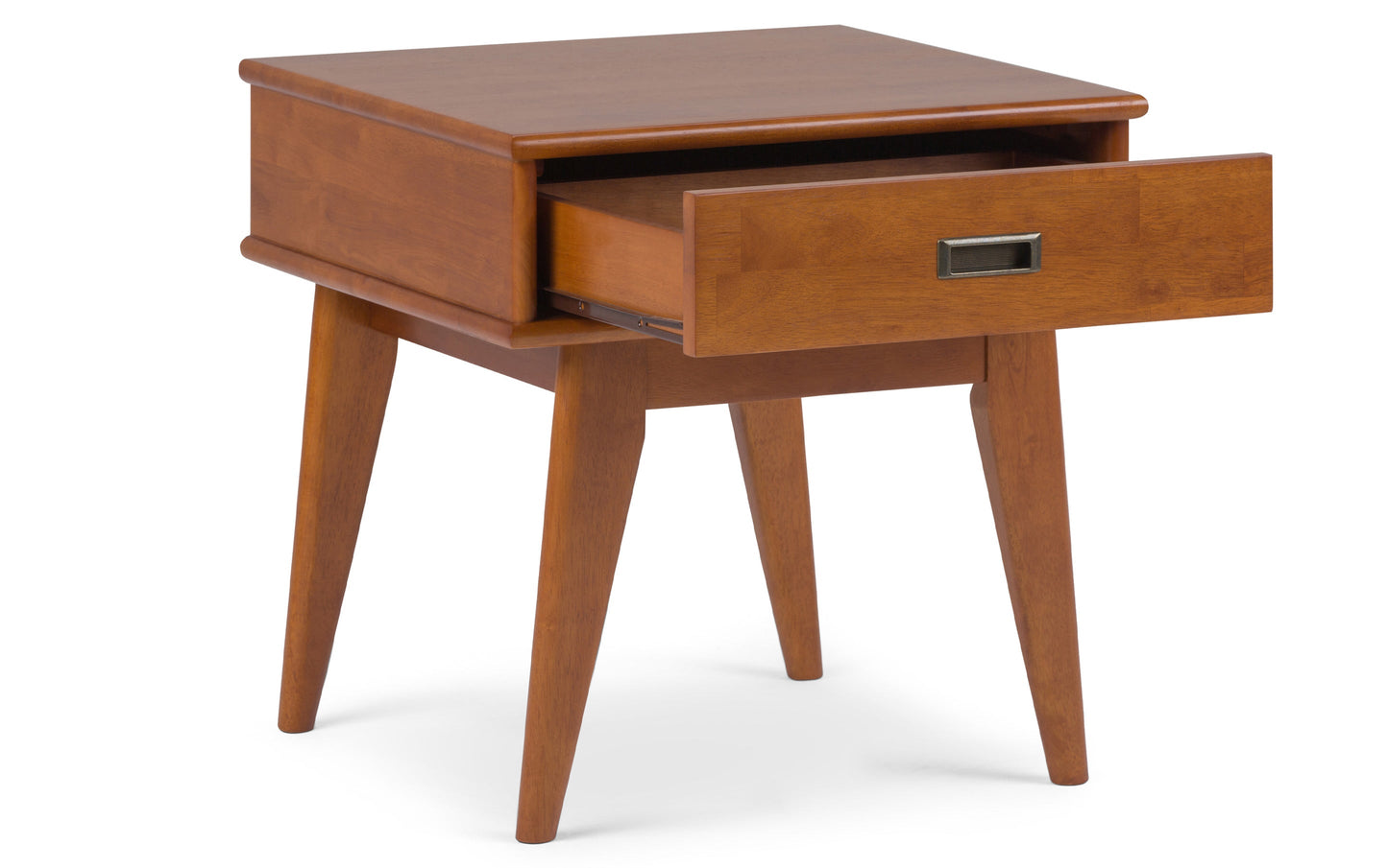 Teak Brown | Draper 48 inch Coffee Table with 22 inch End Tables (Set of 3)