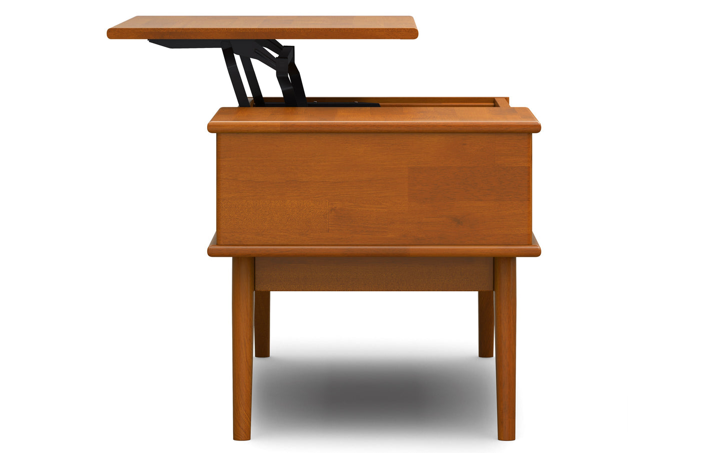 Teak Brown | Draper 48 inch Coffee Table with 22 inch End Tables (Set of 3)